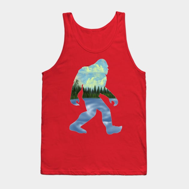 Big Foot Tank Top by jimmygatti